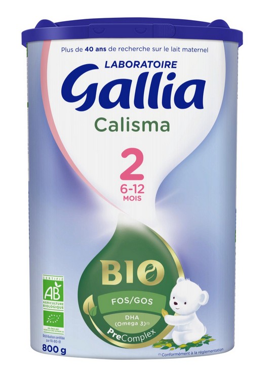 Gallia Calisma Bio 2 Lait 800g